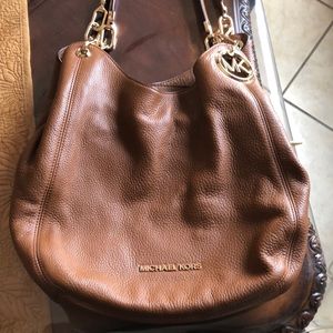 Micheal Kors Lillie Large shoulder bag All Leather